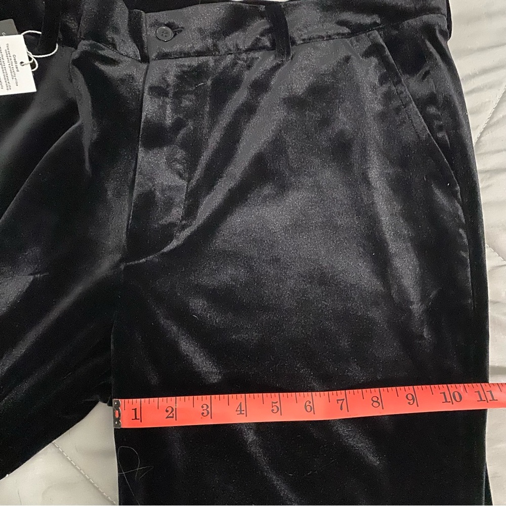 NWT TOPGH Women’s Black Velvet 2 pc Tuxedo Suit Size XL - Picture 15 of 16